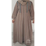 ISHA EMBELLISHED ABAYA BEIGE