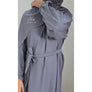 DINA EMBELLISHED ABAYA GREY