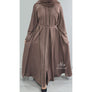 HAYA FLARED ABAYA MOCHA