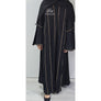 IMAN FLARED ABAYA BLACK
