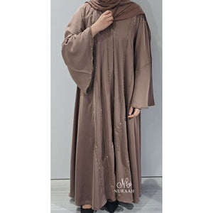 IMAN FLARED ABAYA MOCHA