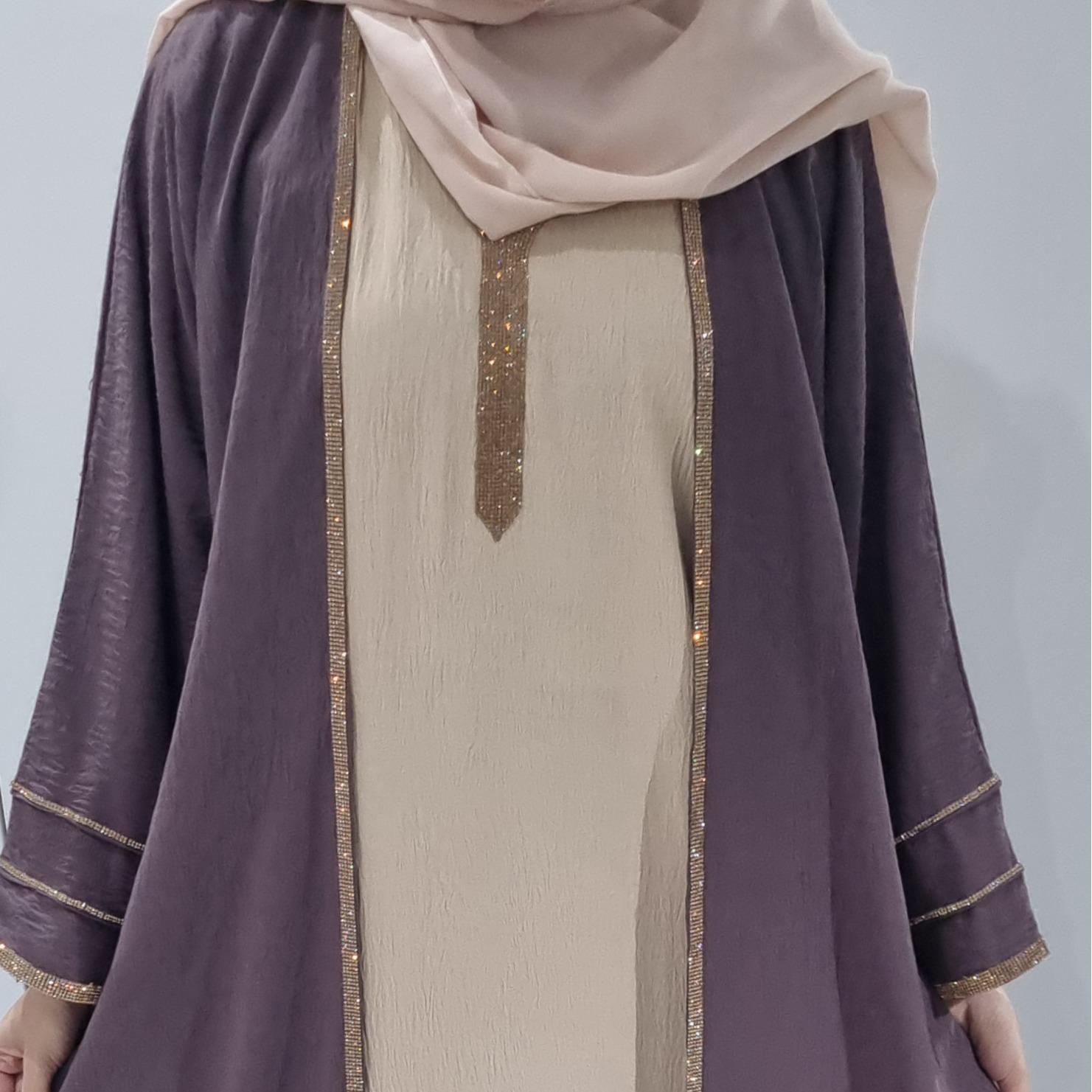 MARYAM 3 PIECE ABAYA SET (with hijab and belt)