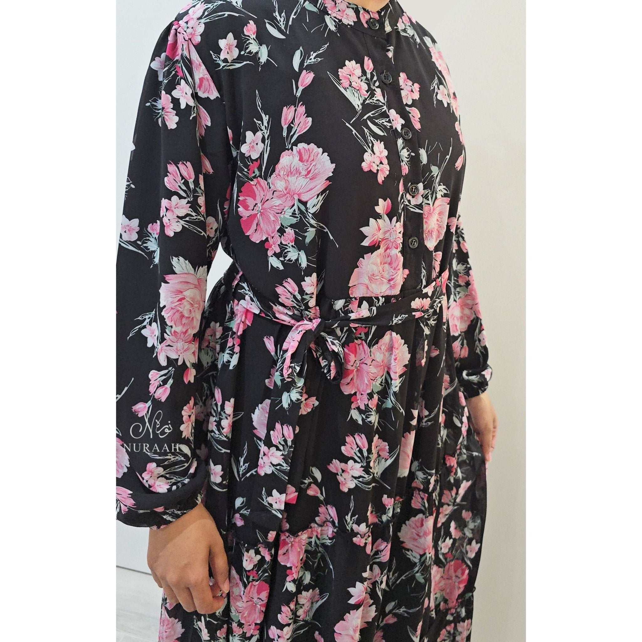 CHIFFON DRESS DESIGN 3 (06) - NURAAH