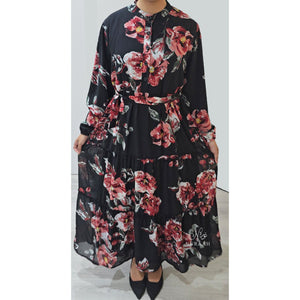 CHIFFON DRESS DESIGN 5 - NURAAH