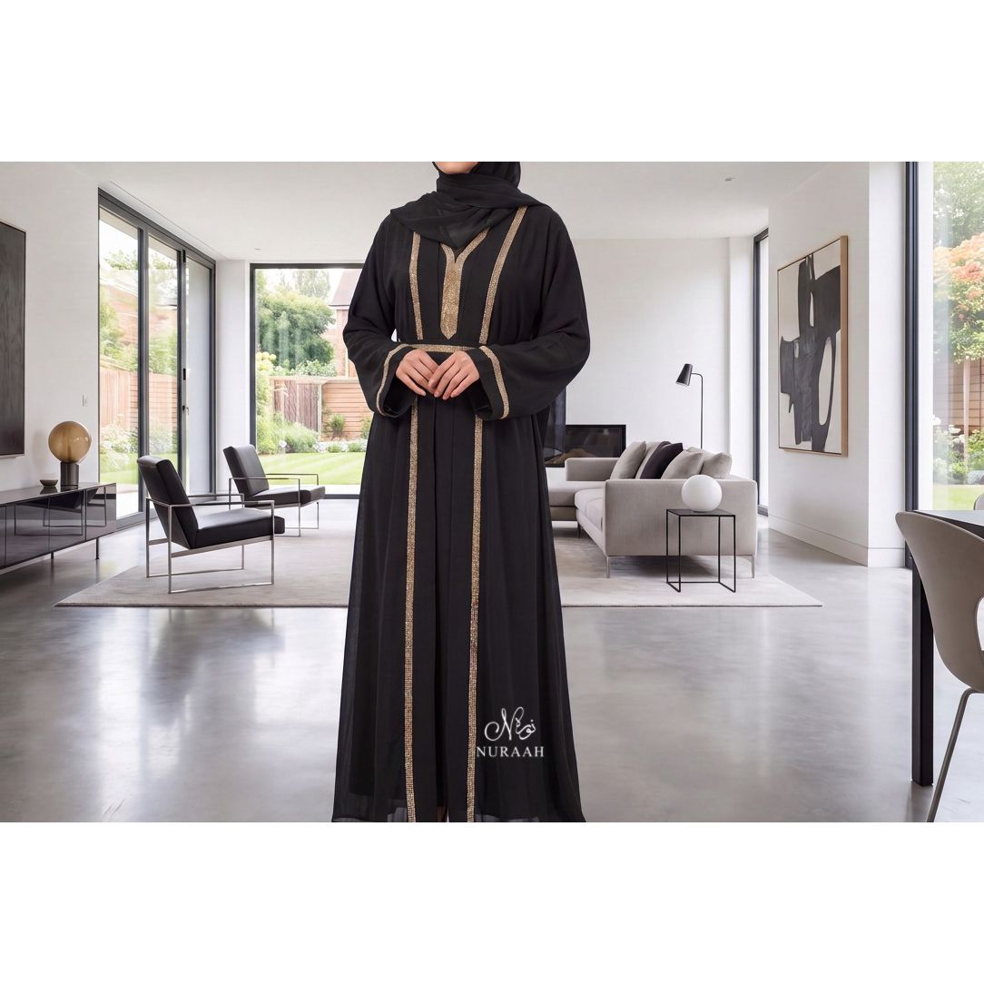 HADIYA EMBELLISHED ABAYA 01