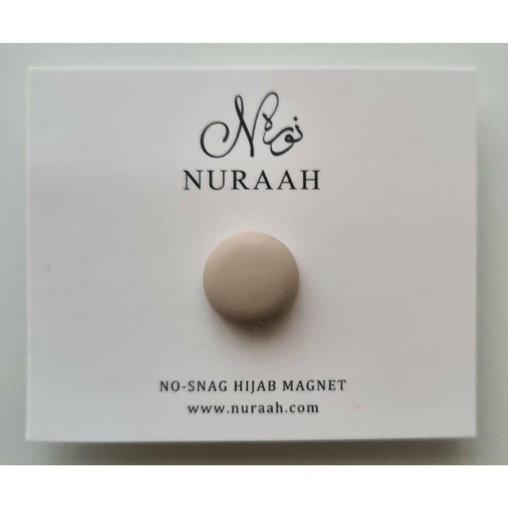 1 x NO SNAG HIJAB MAGNET matte beige - NURAAH