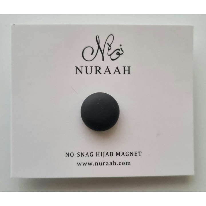 1 x NO SNAG HIJAB MAGNET matte black - NURAAH