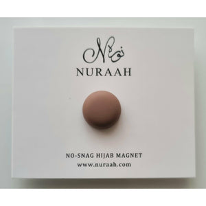 1 x NO SNAG HIJAB MAGNET matte mocha - NURAAH