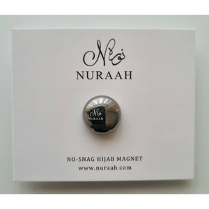 1 X NO SNAG HIJAB MAGNET metallic black - NURAAH