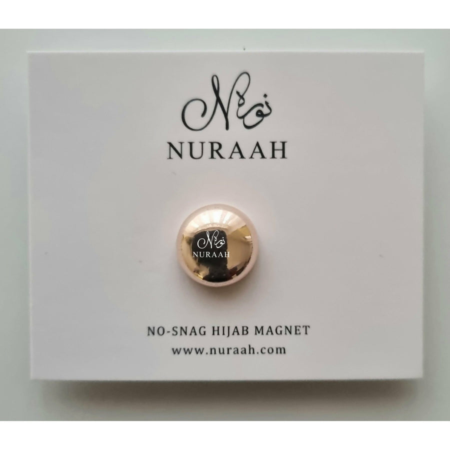 1 x NO SNAG HIJAB MAGNET metallic gold - NURAAH