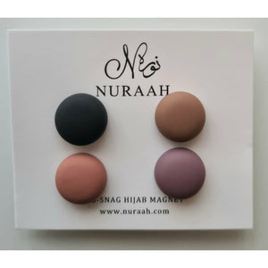 4 X NO SNAG HIJAB MAGNET (multi pack 1) - NURAAH