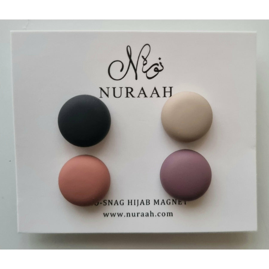 4 x NO SNAG HIJAB MAGNET (multi pack 2) - NURAAH