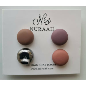 4 x NO SNAG HIJAB MAGNET (multi pack 8) - NURAAH