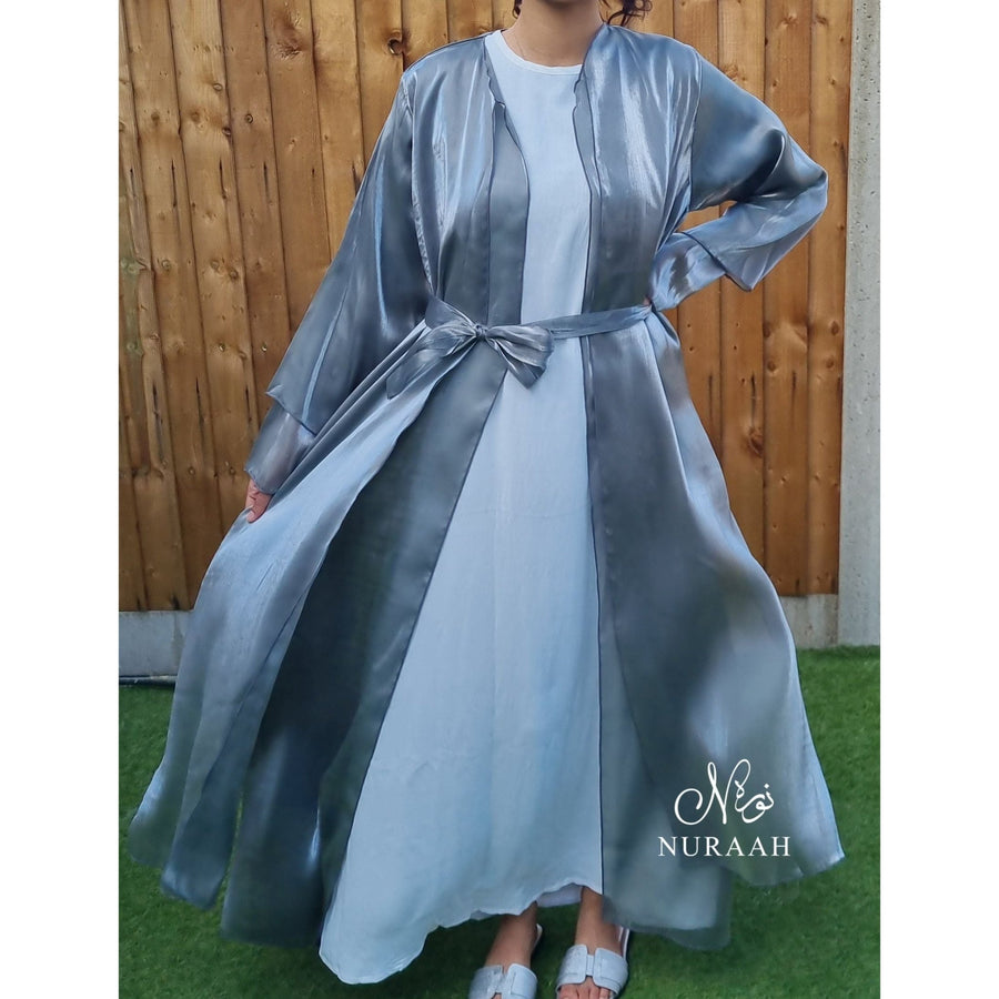AIZAH 3 PIECE SET GREY - NURAAH