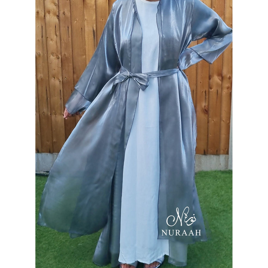 AIZAH 3 PIECE SET GREY - NURAAH