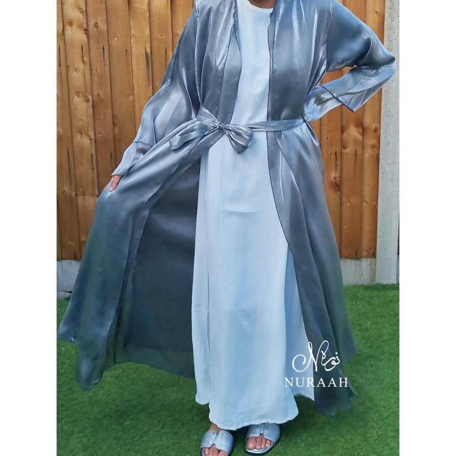AIZAH 3 PIECE SET GREY - NURAAH