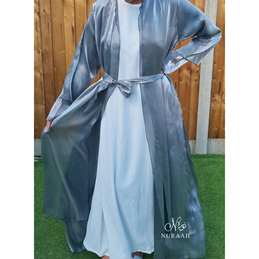 AIZAH 3 PIECE SET GREY - NURAAH