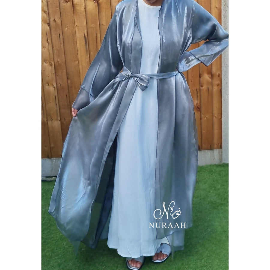 AIZAH 3 PIECE SET GREY - NURAAH