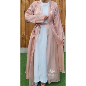 AIZAH 3 PIECE SET PASTEL PEACH - NURAAH