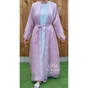 AIZAH 3 PIECE SET PINK - NURAAH