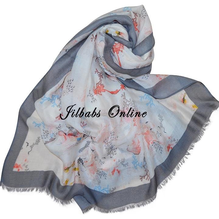 BASMA PASTEL DELIGHT GREY - NURAAH