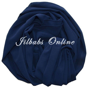 CHIFFON SCARF blue - NURAAH