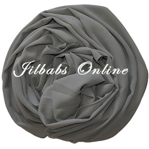 CHIFFON SCARF light sage green - NURAAH