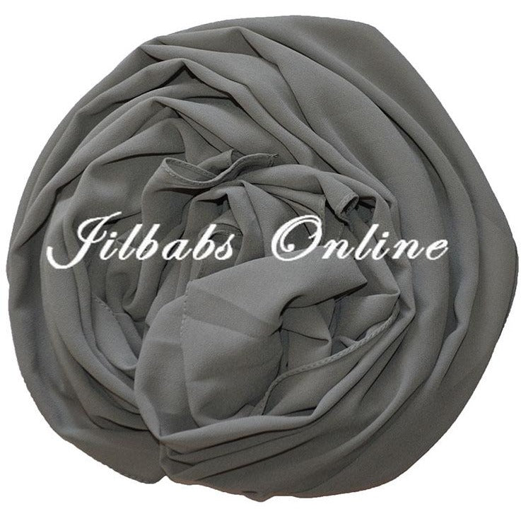 CHIFFON SCARF light sage green - NURAAH
