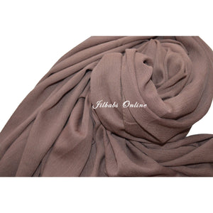 CRINKLE RAYON HIJAB sand - NURAAH