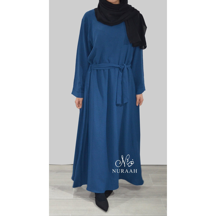 ESSENTIAL PLAIN ABAYA WITH A POCKET - NURAAH
