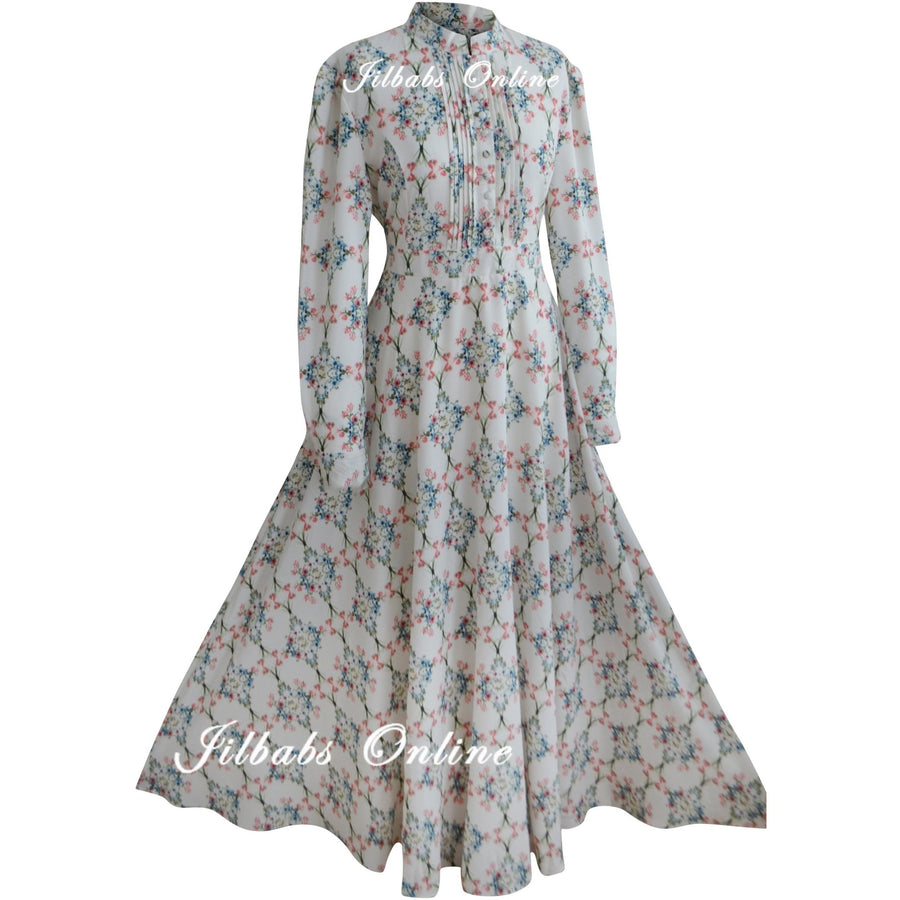 FLORAL PRINT ABAYA/DRESS - NURAAH