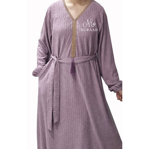 IMANI WINTER ABAYA LILAC - NURAAH