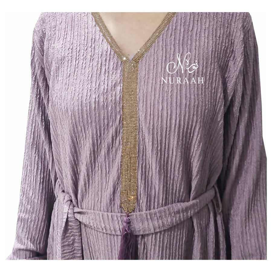 IMANI WINTER ABAYA LILAC - NURAAH