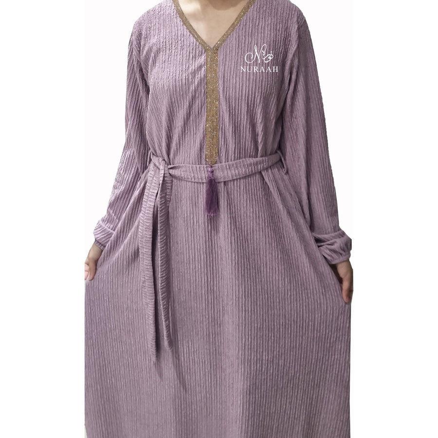 IMANI WINTER ABAYA LILAC - NURAAH