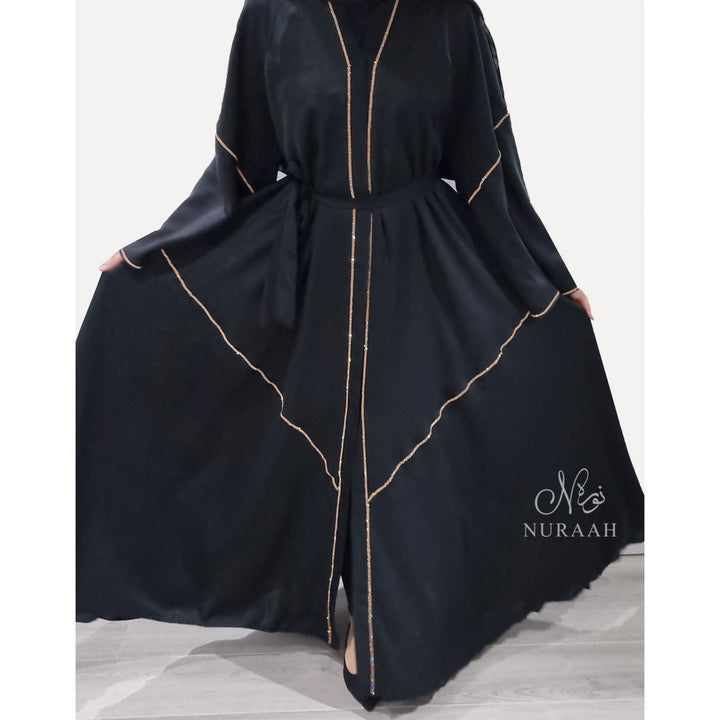 Navy Wrap Kimono Abaya - £54.99 : Inayah, Islamic Clothing