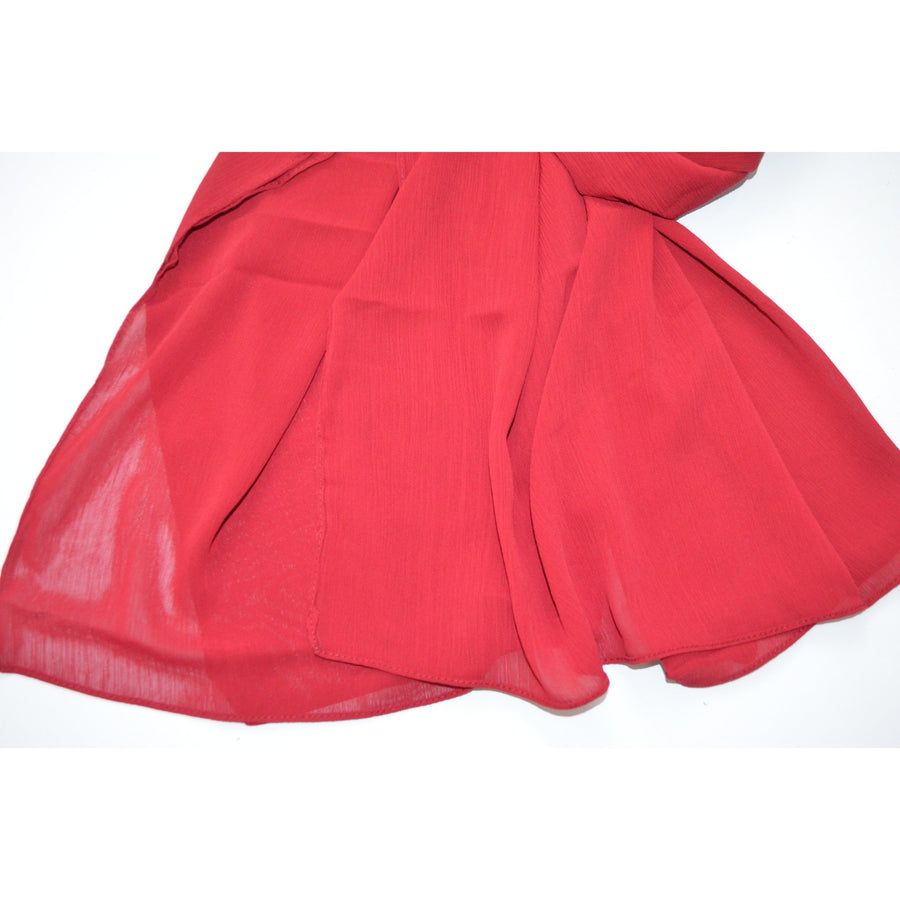 NEW CRINKLE CHIFFON RED - NURAAH