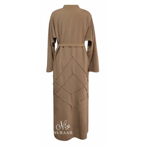 PINTUCK KIMONO CAMEL - NURAAH