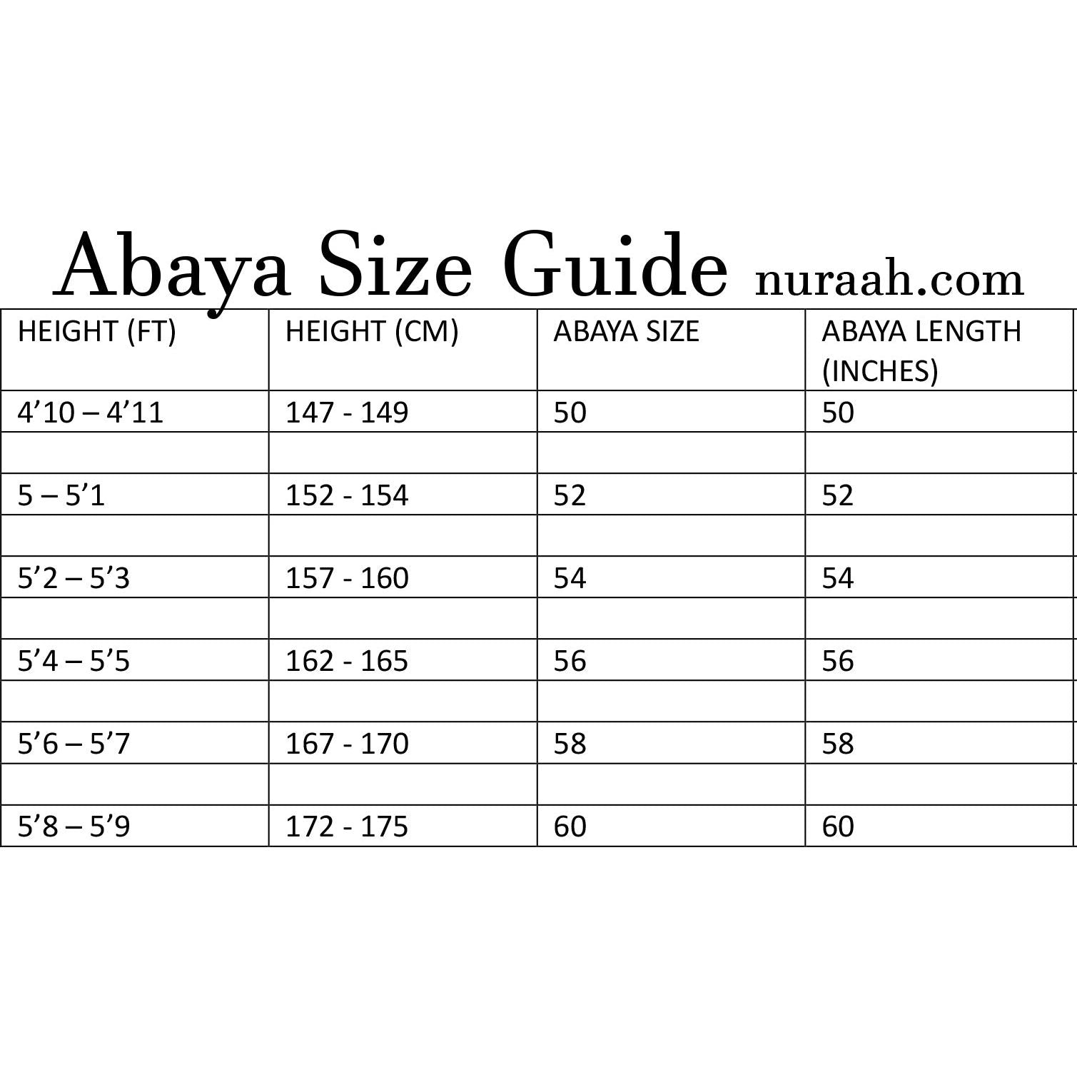 SARA BATWING EMBELLISHED ABAYA BLACK - NURAAH