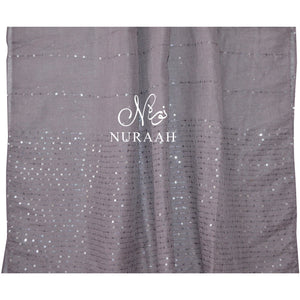 SEQUIN HIJAB MAUVE - NURAAH