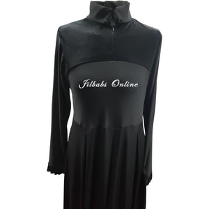 VELVET JERSEY DRESS - NURAAH