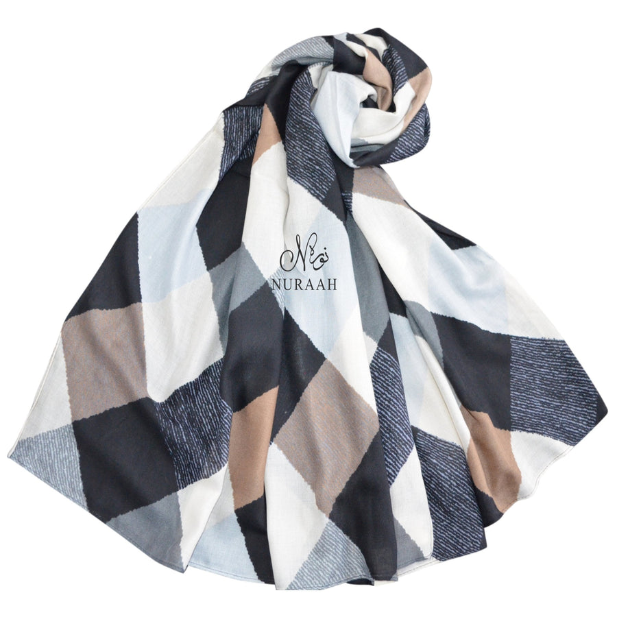 VISCOSE PRINTED SCARF - NURAAH