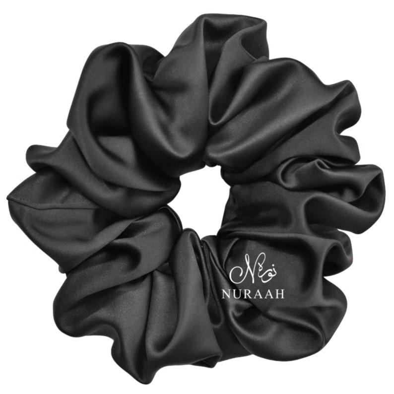 VOLUMISING XXL BLACK SCRUNCHIE - NURAAH